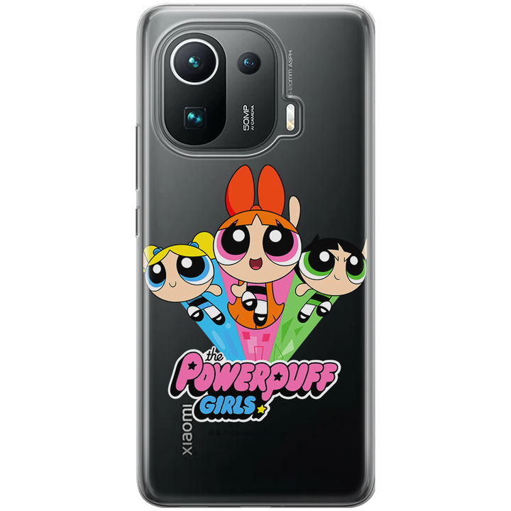 Etui Atomówki 029 The Powerpuff Girls Nadruk częściowy Przeźroczysty - Babaco Store