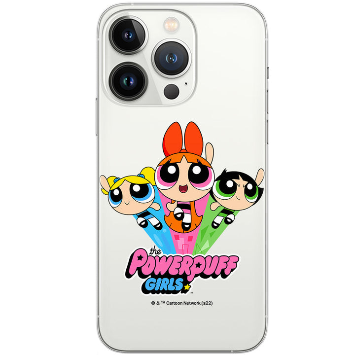 Etui Atomówki 029 The Powerpuff Girls Nadruk częściowy Przeźroczysty - Babaco Store