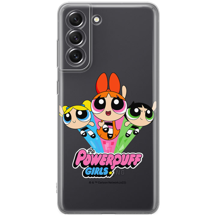 Etui Atomówki 029 The Powerpuff Girls Nadruk częściowy Przeźroczysty - Babaco Store