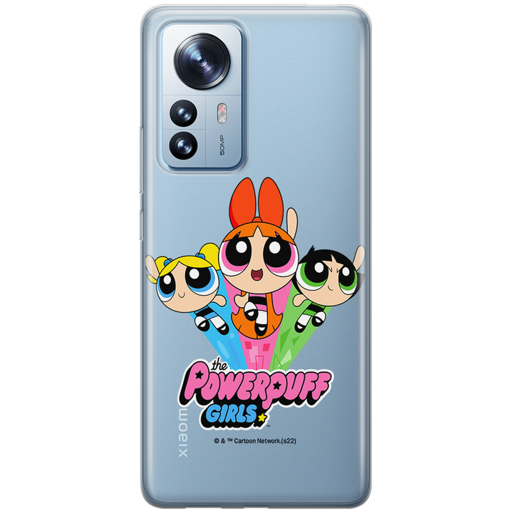 Etui Atomówki 029 The Powerpuff Girls Nadruk częściowy Przeźroczysty - Babaco Store