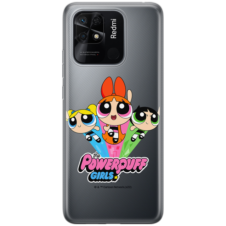 Etui Atomówki 029 The Powerpuff Girls Nadruk częściowy Przeźroczysty - Babaco Store