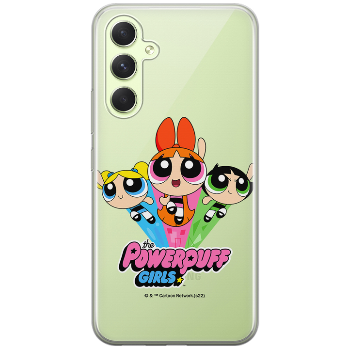 Etui Atomówki 029 The Powerpuff Girls Nadruk częściowy Przeźroczysty - Babaco Store