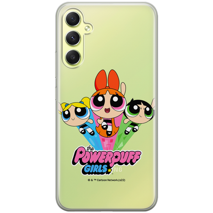 Etui Atomówki 029 The Powerpuff Girls Nadruk częściowy Przeźroczysty - Babaco Store