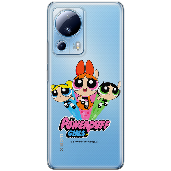 Etui Atomówki 029 The Powerpuff Girls Nadruk częściowy Przeźroczysty - Babaco Store