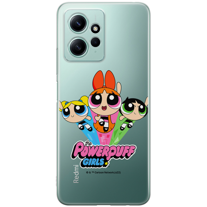 Etui Atomówki 029 The Powerpuff Girls Nadruk częściowy Przeźroczysty - Babaco Store