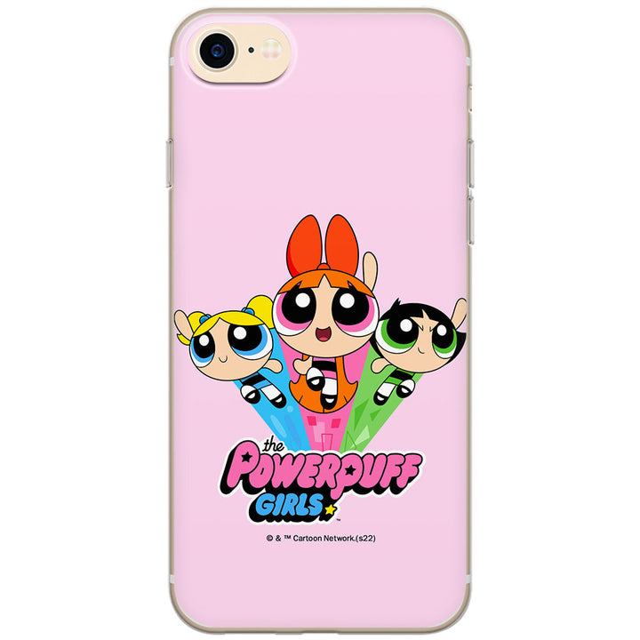 Etui Atomówki 029 The Powerpuff Girls Nadruk pełny Różowy - Babaco Store