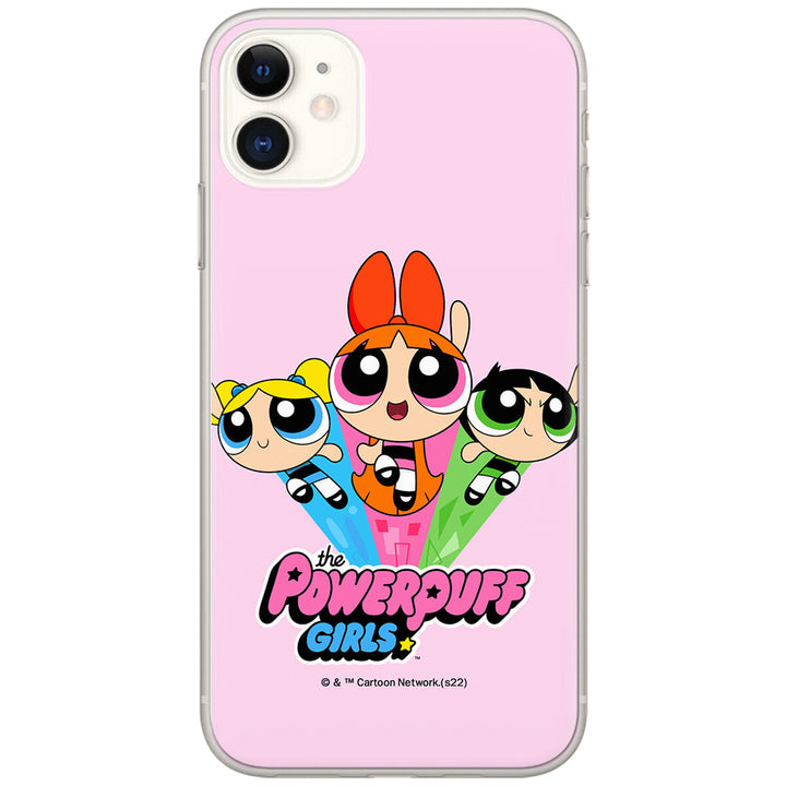 Etui Atomówki 029 The Powerpuff Girls Nadruk pełny Różowy - Babaco Store