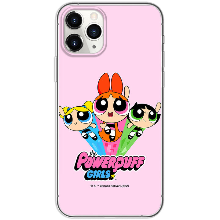 Etui Atomówki 029 The Powerpuff Girls Nadruk pełny Różowy - Babaco Store