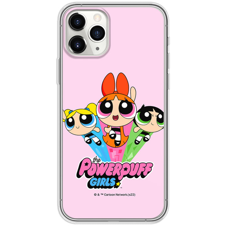 Etui Atomówki 029 The Powerpuff Girls Nadruk pełny Różowy - Babaco Store