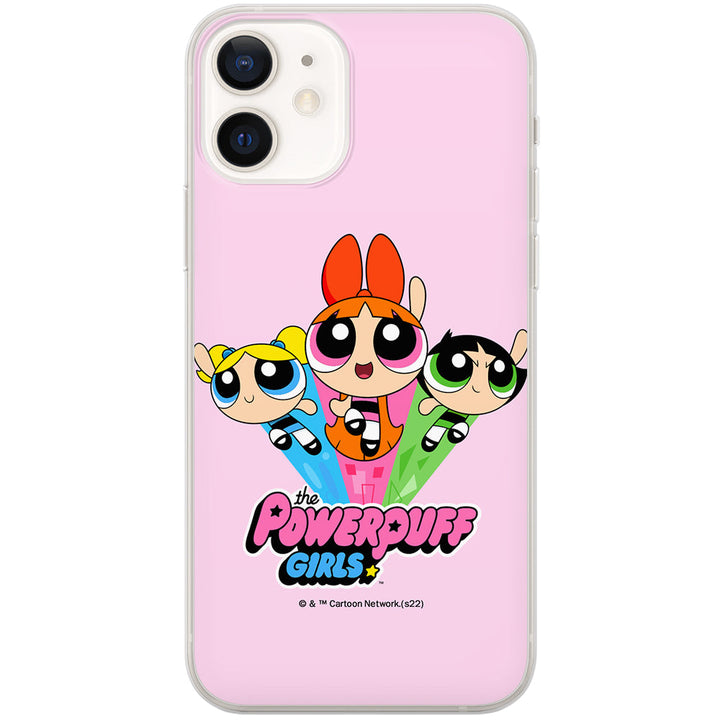 Etui Atomówki 029 The Powerpuff Girls Nadruk pełny Różowy - Babaco Store