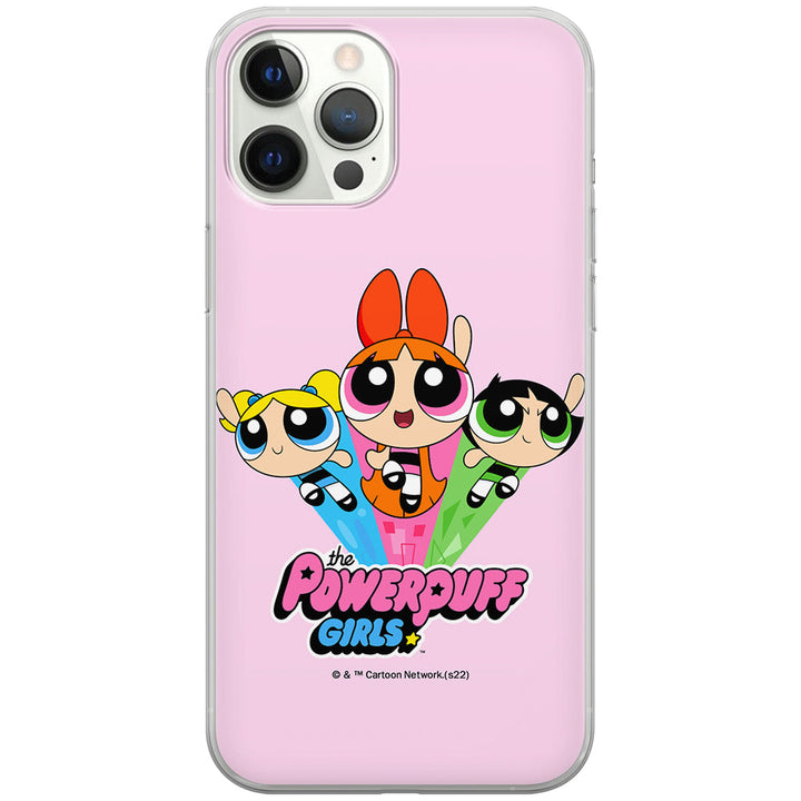 Etui Atomówki 029 The Powerpuff Girls Nadruk pełny Różowy - Babaco Store