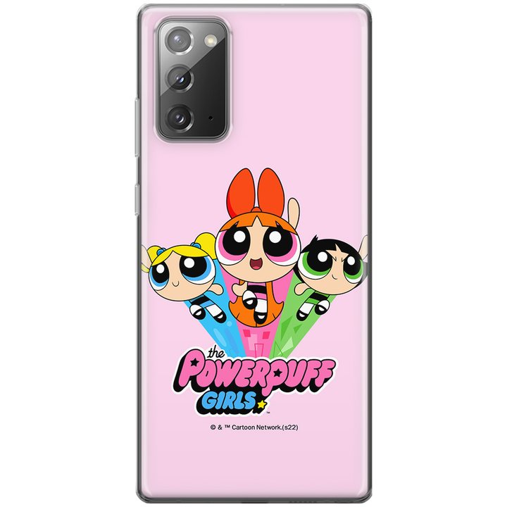 Etui Atomówki 029 The Powerpuff Girls Nadruk pełny Różowy - Babaco Store