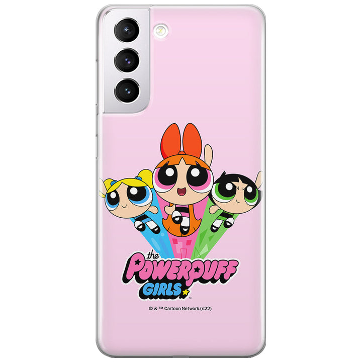 Etui Atomówki 029 The Powerpuff Girls Nadruk pełny Różowy - Babaco Store