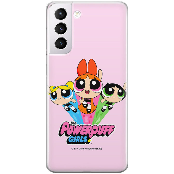 Etui Atomówki 029 The Powerpuff Girls Nadruk pełny Różowy - Babaco Store