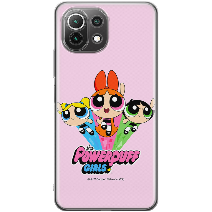 Etui Atomówki 029 The Powerpuff Girls Nadruk pełny Różowy - Babaco Store