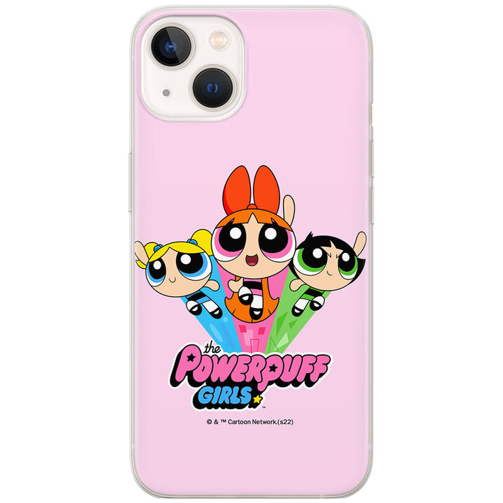 Etui Atomówki 029 The Powerpuff Girls Nadruk pełny Różowy - Babaco Store