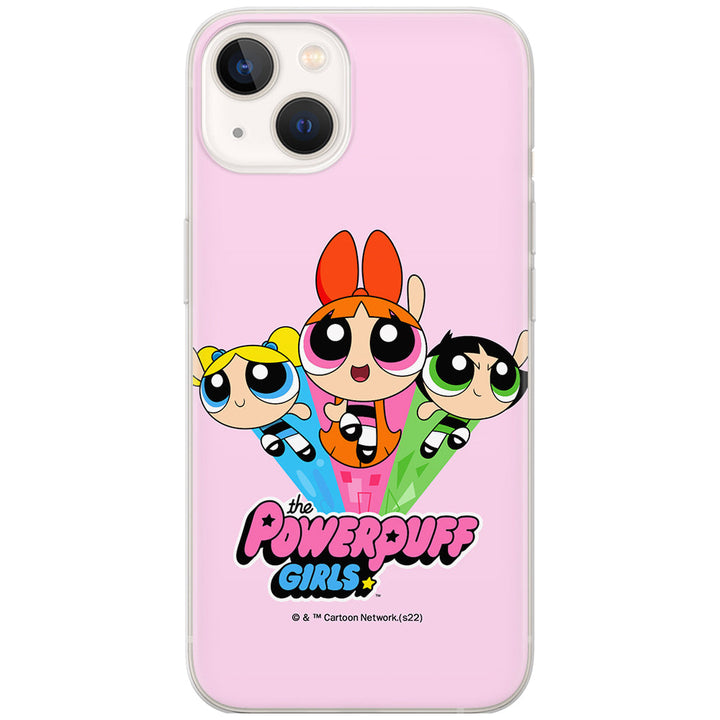 Etui Atomówki 029 The Powerpuff Girls Nadruk pełny Różowy - Babaco Store