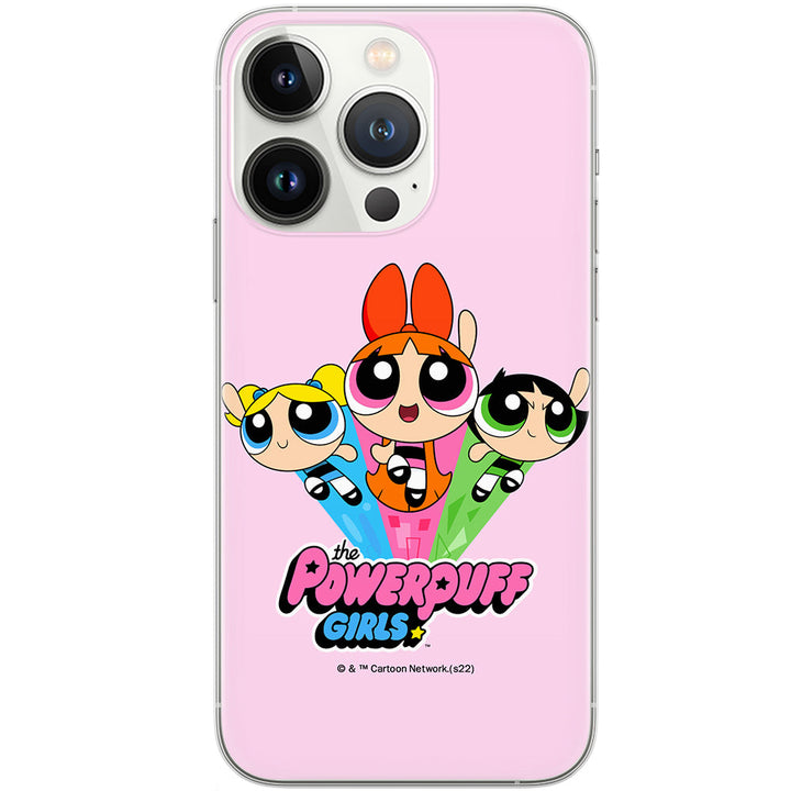 Etui Atomówki 029 The Powerpuff Girls Nadruk pełny Różowy - Babaco Store