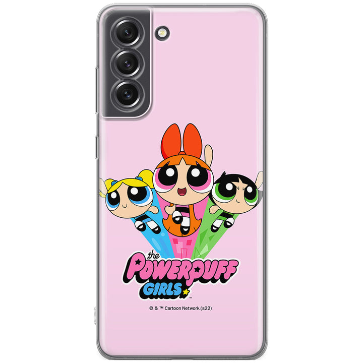 Etui Atomówki 029 The Powerpuff Girls Nadruk pełny Różowy - Babaco Store