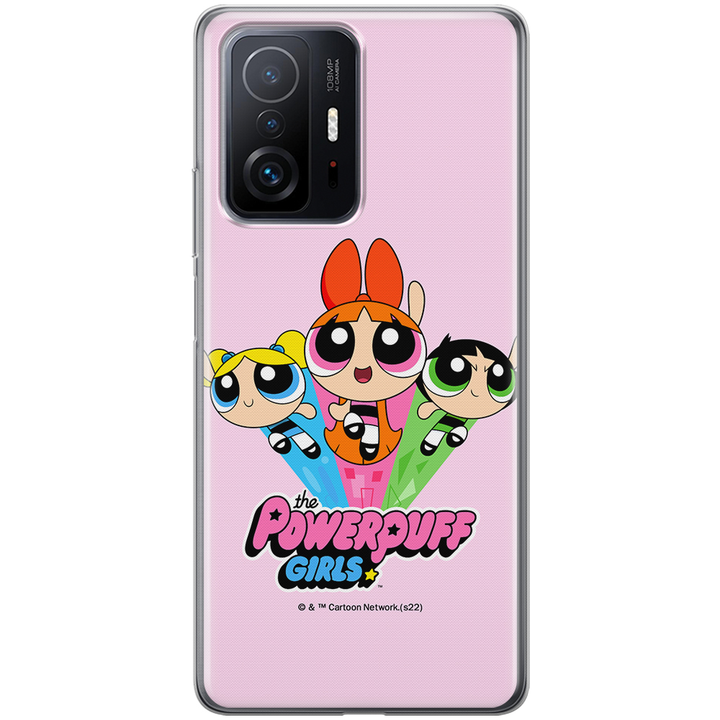 Etui Atomówki 029 The Powerpuff Girls Nadruk pełny Różowy - Babaco Store