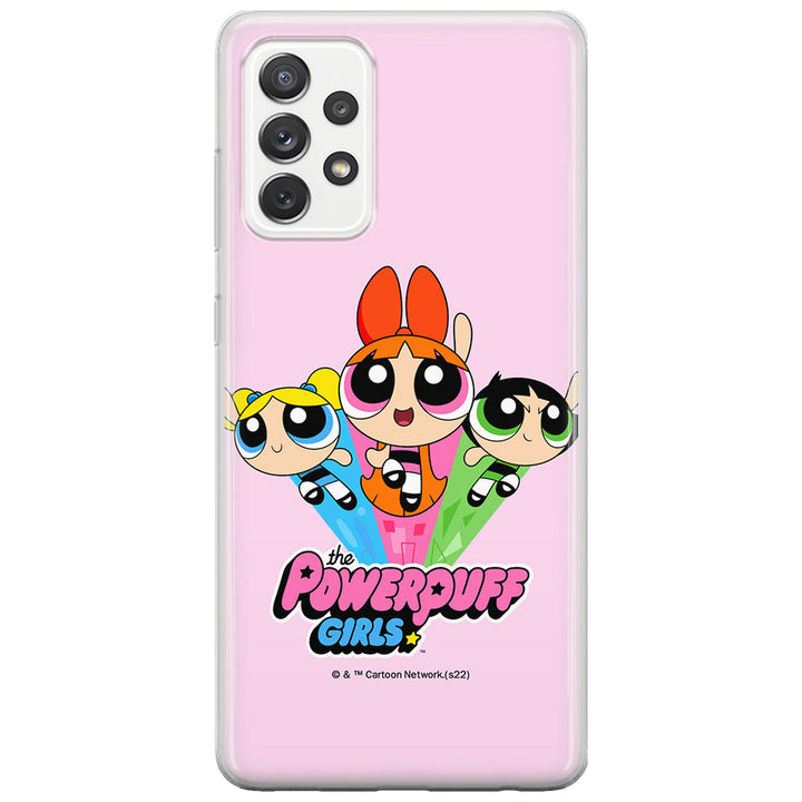 Etui Atomówki 029 The Powerpuff Girls Nadruk pełny Różowy - Babaco Store