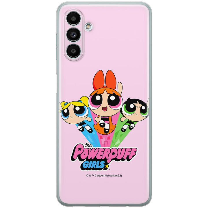 Etui Atomówki 029 The Powerpuff Girls Nadruk pełny Różowy - Babaco Store