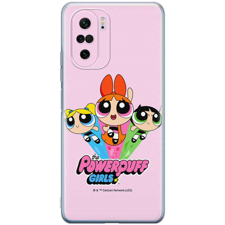 Etui Atomówki 029 The Powerpuff Girls Nadruk pełny Różowy - Babaco Store