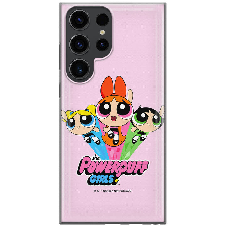 Etui Atomówki 029 The Powerpuff Girls Nadruk pełny Różowy - Babaco Store