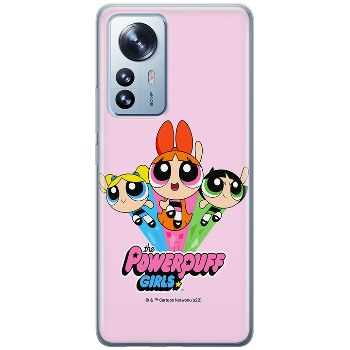 Etui Atomówki 029 The Powerpuff Girls Nadruk pełny Różowy - Babaco Store