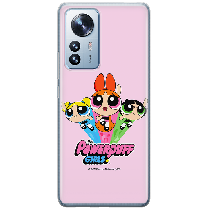 Etui Atomówki 029 The Powerpuff Girls Nadruk pełny Różowy - Babaco Store