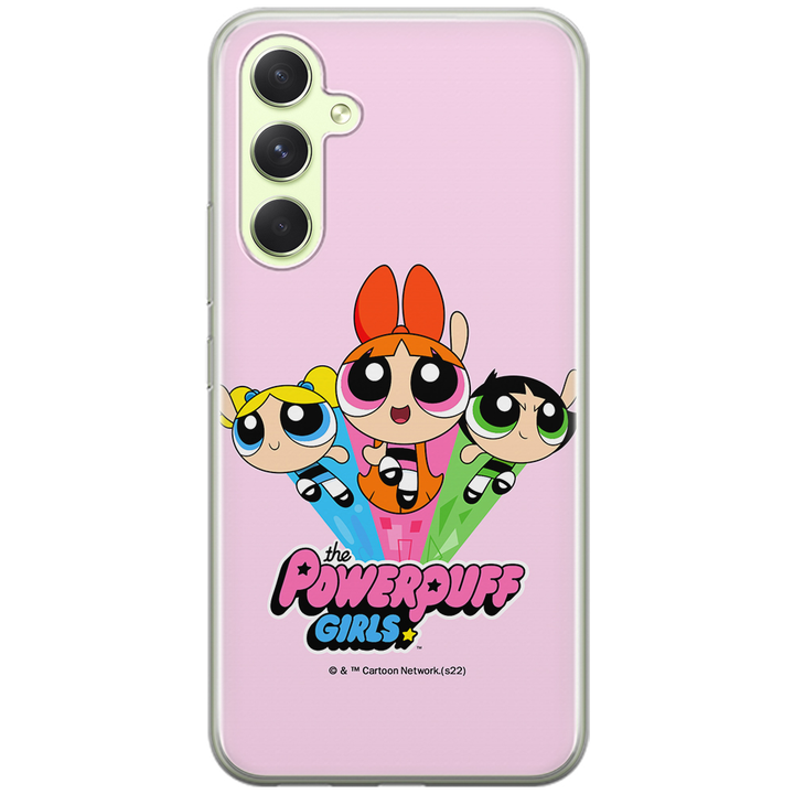 Etui Atomówki 029 The Powerpuff Girls Nadruk pełny Różowy - Babaco Store