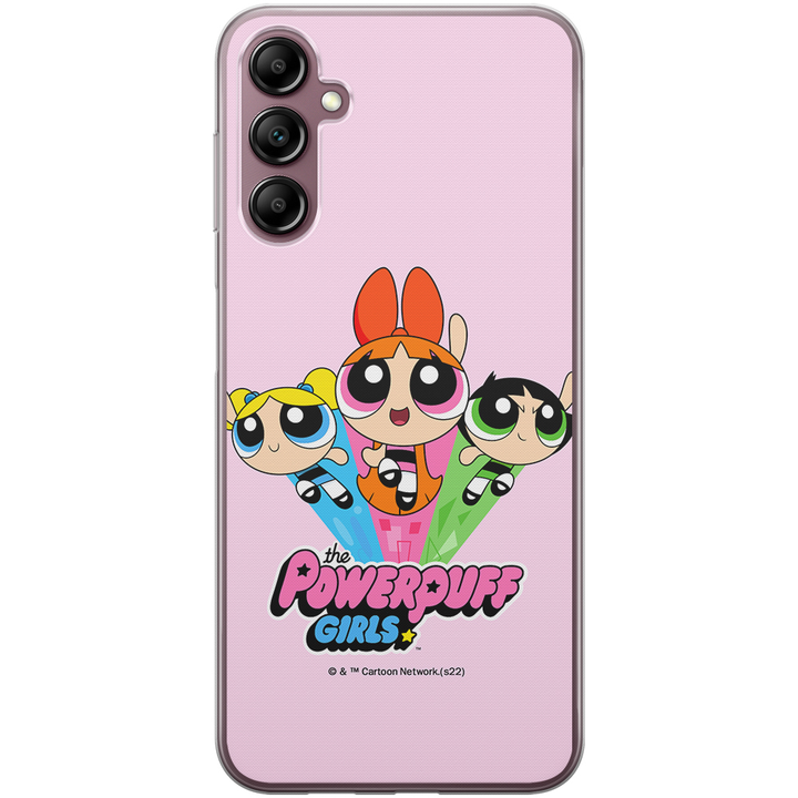 Etui Atomówki 029 The Powerpuff Girls Nadruk pełny Różowy - Babaco Store