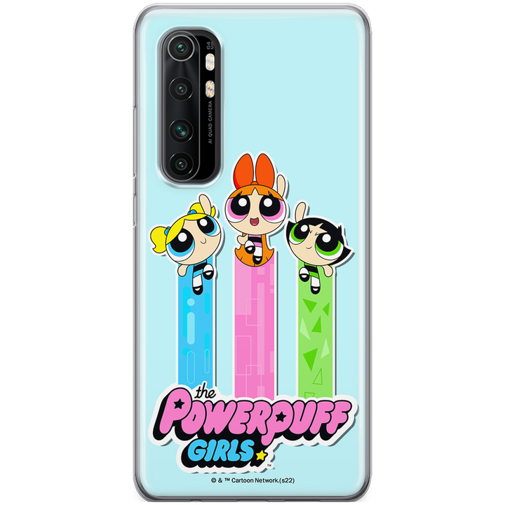 Etui Atomówki 030 The Powerpuff Girls Nadruk pełny Niebieski - Babaco Store