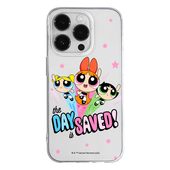 Etui Atomówki 031 The Powerpuff Girls Nadruk częściowy Przeźroczysty - Babaco Store