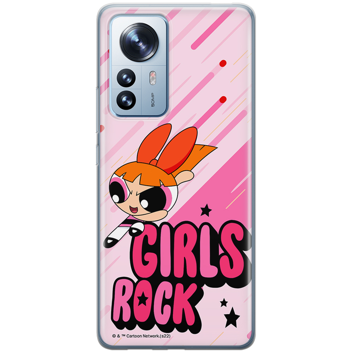 Etui Atomówki 033 The Powerpuff Girls Nadruk pełny Różowy - Babaco Store