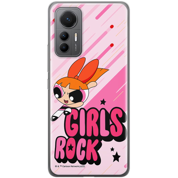 Etui Atomówki 033 The Powerpuff Girls Nadruk pełny Różowy - Babaco Store