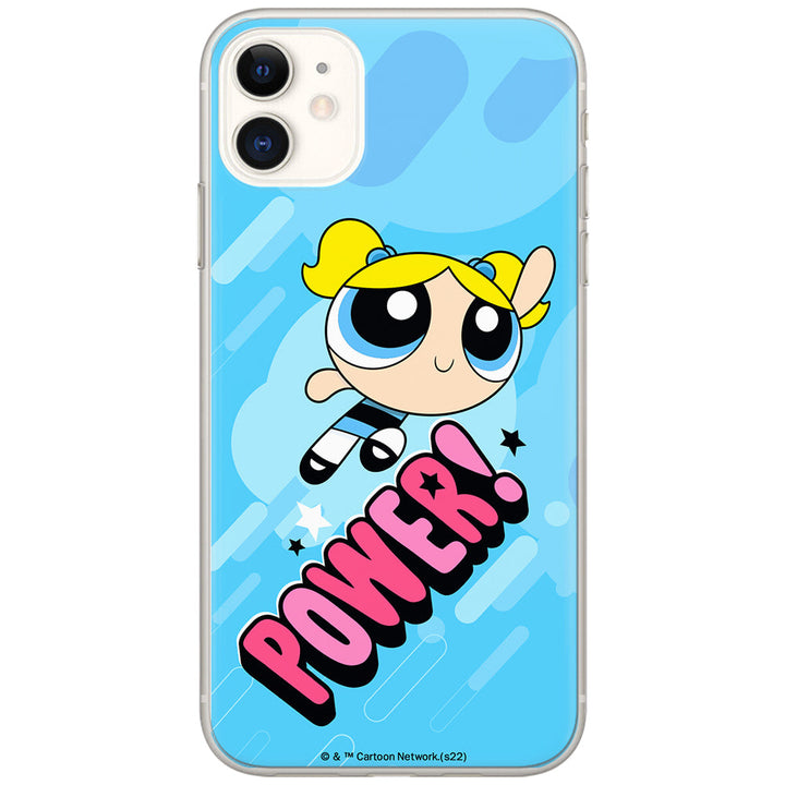 Etui Atomówki 034 The Powerpuff Girls Nadruk pełny Niebieski - Babaco Store