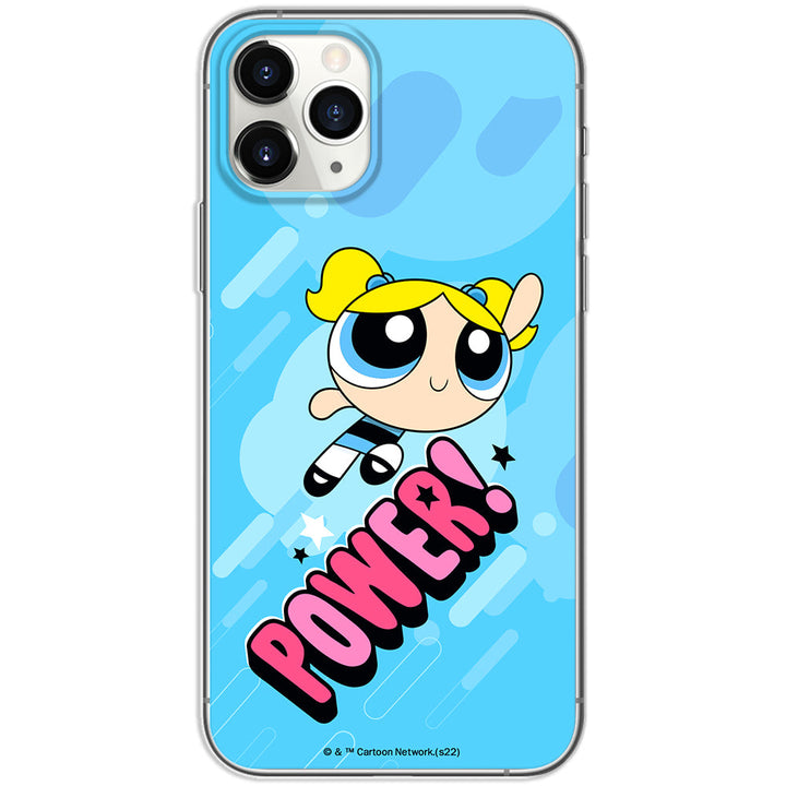 Etui Atomówki 034 The Powerpuff Girls Nadruk pełny Niebieski - Babaco Store