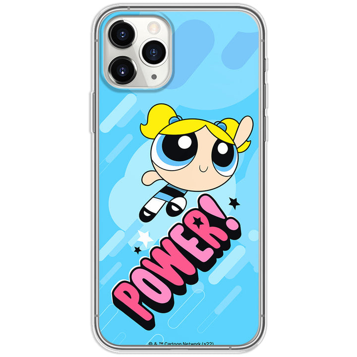 Etui Atomówki 034 The Powerpuff Girls Nadruk pełny Niebieski - Babaco Store