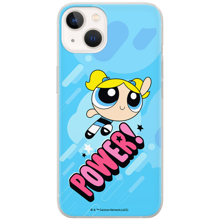 Etui Atomówki 034 The Powerpuff Girls Nadruk pełny Niebieski - Babaco Store