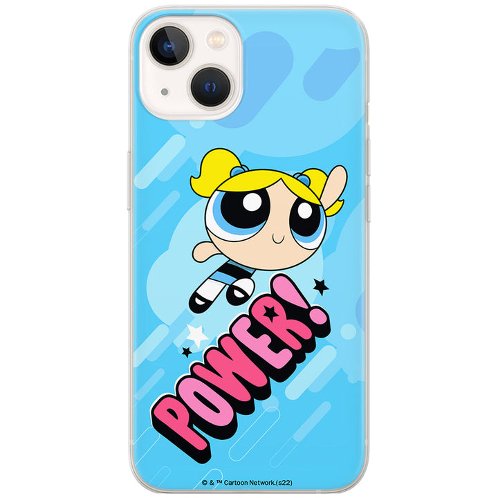 Etui Atomówki 034 The Powerpuff Girls Nadruk pełny Niebieski - Babaco Store