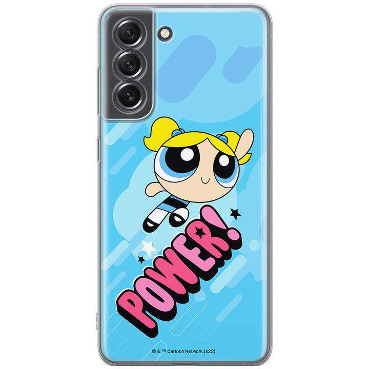 Etui Atomówki 034 The Powerpuff Girls Nadruk pełny Niebieski - Babaco Store