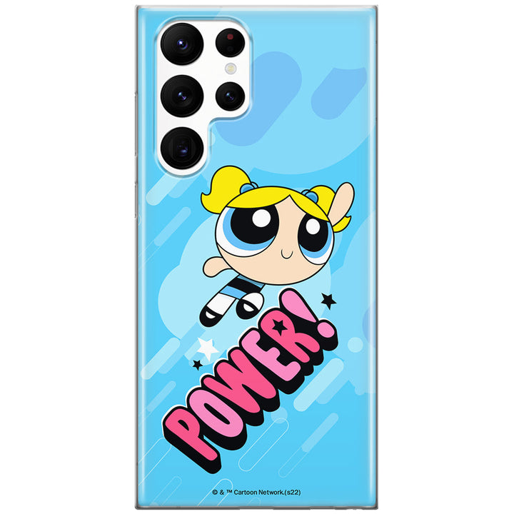 Etui Atomówki 034 The Powerpuff Girls Nadruk pełny Niebieski - Babaco Store