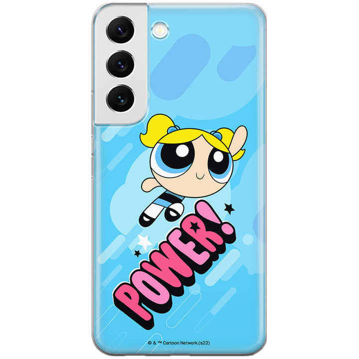 Etui Atomówki 034 The Powerpuff Girls Nadruk pełny Niebieski - Babaco Store