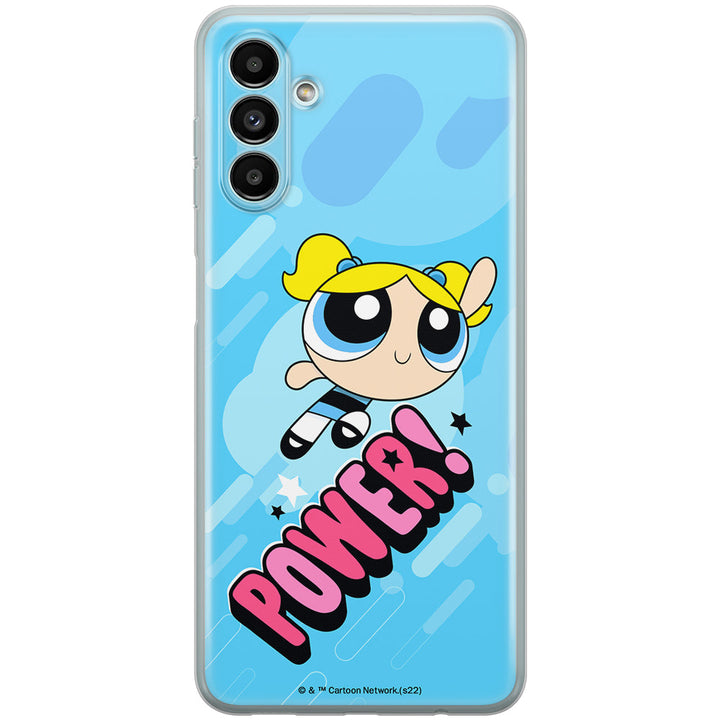 Etui Atomówki 034 The Powerpuff Girls Nadruk pełny Niebieski - Babaco Store