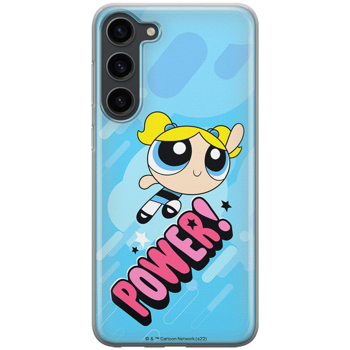 Etui Atomówki 034 The Powerpuff Girls Nadruk pełny Niebieski - Babaco Store