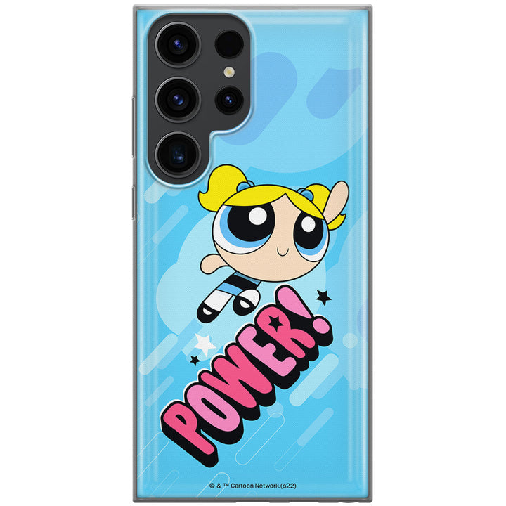 Etui Atomówki 034 The Powerpuff Girls Nadruk pełny Niebieski - Babaco Store