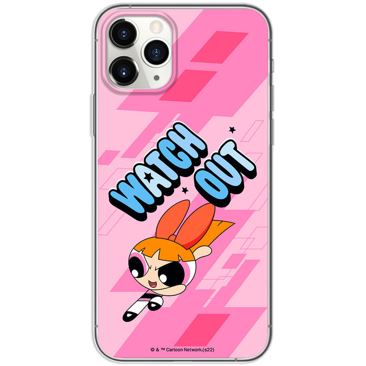 Etui Atomówki 035 The Powerpuff Girls Nadruk pełny Różowy - Babaco Store