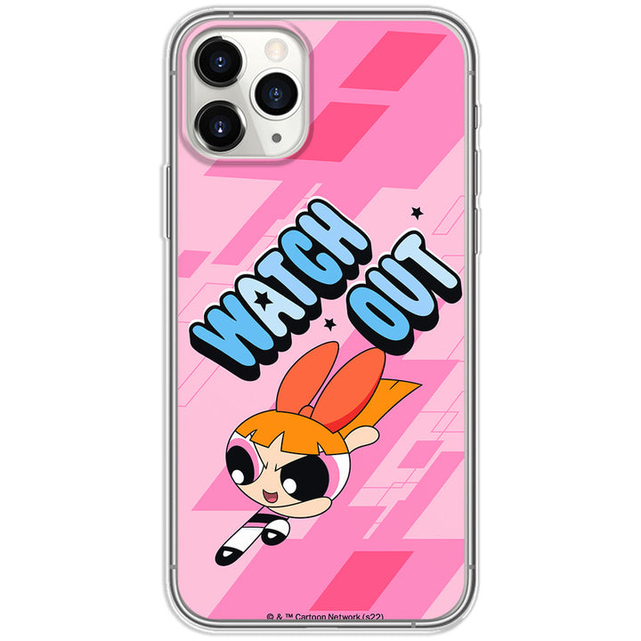 Etui Atomówki 035 The Powerpuff Girls Nadruk pełny Różowy - Babaco Store