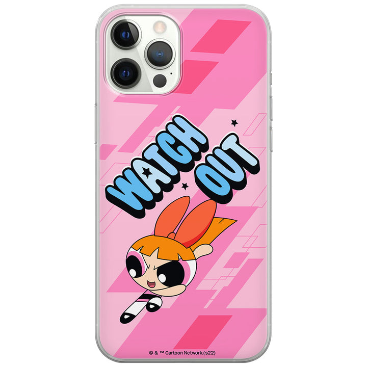 Etui Atomówki 035 The Powerpuff Girls Nadruk pełny Różowy - Babaco Store